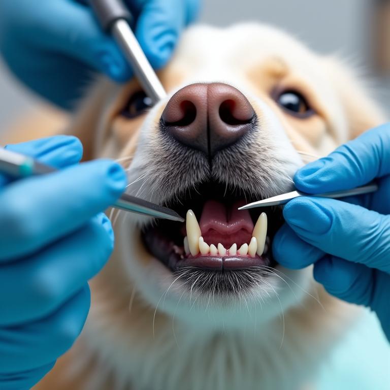 Zahnreinigung bei Hund und Katze